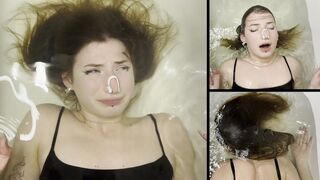 Lisa makes her first underwater video