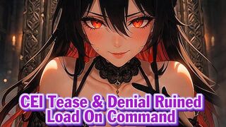 CEI Tease & Denial – Ruined Load On Command | Goddess Hiyori
