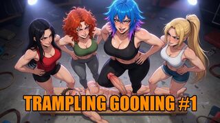 Trampling Gooning #1: Boot-Heeled Trance Crush