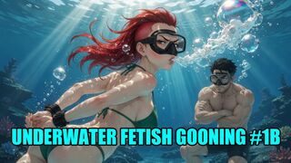 Underwater Fetish Gooning #1B: Aquatic Goon Trance (Animated)