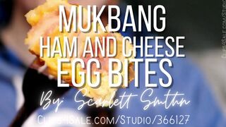Mukbang Ham and Cheese Egg Bites