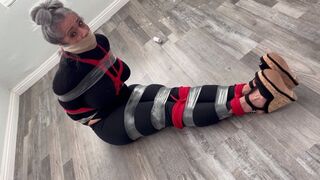 Turtleneck bondage for Luna Darling, Pt 3 - avi