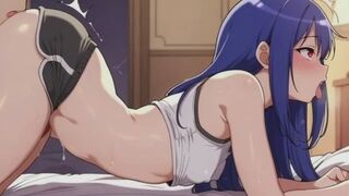Wendy anal trained by the Demon king Gerard part1