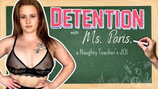 Detention JOI