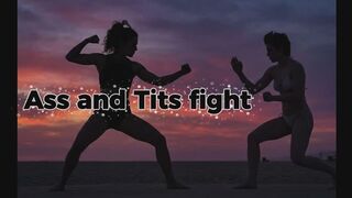 Score or Lose: The Topless Bikini Point-Fight (Ass & Tits War)
