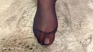 Black Nylon Feet