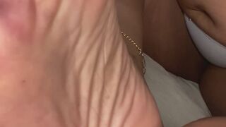 Fingernail Callus Picking from My Thick, Meaty Soles - Goddess CokoKitty