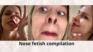 Nose fetish compilation