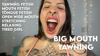 Big Mouth Yawning On Your Face POV
