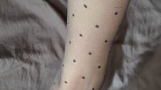 Polka dot nylon play