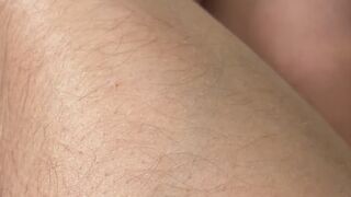 Close Up Hairy Arms Slow Tease Full