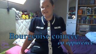 Bourgeoise coincée... en apparence