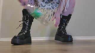 Stomp! (plastic bottles)