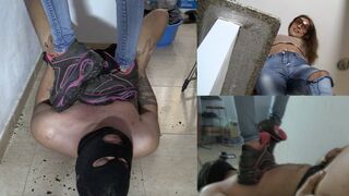Full Weight Buffalo Trample: Crushing His Chest and Face