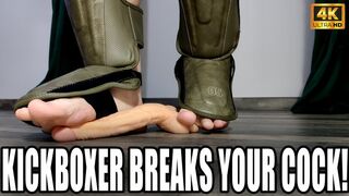 Kickboxer Breaks Your Cock - 4k UHD 2160p - KingMarti