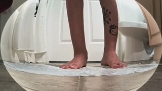 BANANA FOOT SMASHING