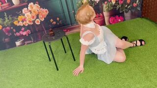 Izzie Robbins in Wonderland GETS A WEDGIE HIDEF MOV