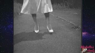 Vintage - White 5" Stilettos