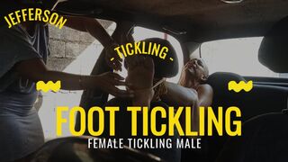 Dominates a man and tickles him in his car (T)