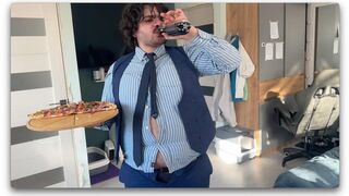 Overfed Office Boss