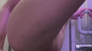 Naughty flight: anal on a plane