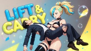 LIFT & CARRY - Ski Instructor Hoists You Over Her Shoulder & Piggybacks You Around The Cabin Like A Trophy (Erotic Audio)
