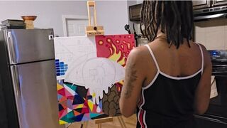 Ignoring You While I Paint (4K)