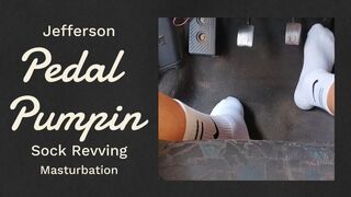 Masturbating while pumping pedal is the most exciting thing ever (T)