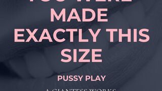 Hungry Cunt — Premium Immersive Giantess Audio — Tiny POV Clit Worship — Slow Reverent Control