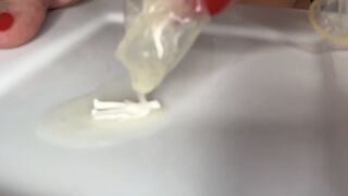 Shrinking Fantasy, Submerged in Cum For Tiny Victim