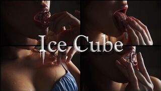 Sensual Ice Cube Teasing