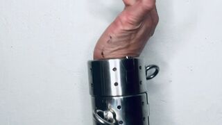 Heavy Steel Arm Armor: Extreme Metal Wrist Cuffs, Elbow Shackles & Restricted Writing (2 min)