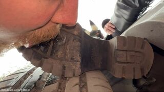 Trample My bitch and make him lick My shoes and My car tyre