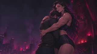 Squeezed in My Arms — Goddess Amelia Bearhug Female Strength