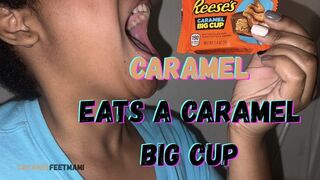 Caramel Eats A Caramel Big Cup