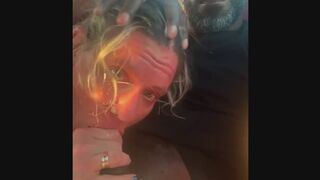 What's better than being a passenger princess?? Giving backseat blowjobs...that's what!