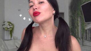 Smell my mouth and smell my stinky lips b