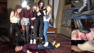 GABRIELLA - The revolt against the boss - PART 1: BRUTAL trampling