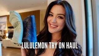Lululemon Try On Haul: Trendy Workout Styles in 4K
