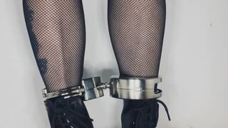 Heavy Clejuso No. 13 Ankle Restraints & Dr. Martens Boots (Pure Fetish ASMR)