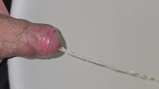 Alpha Cock Reveal & Slow-Mo Sink Pissing Degradation POV