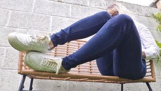 Nike AF1 Sneakers & Ankle Socks