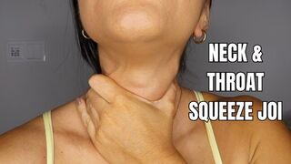 Neck and throat squeeze JOI - OnlyVanessa