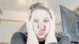 TRANSFORMING MY PRINCESS FACE INTO VARIOUS SILLY FACES -- BY GABRIELA BLOND - CLIP 4
