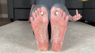 Humiliation Clear Sandals JOI