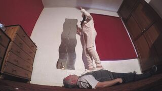 Pyjama Party Slipper Trample FLOOR CAM (4K)