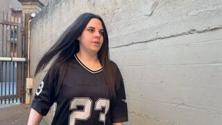 The arrest of Brooke by an undercover agent