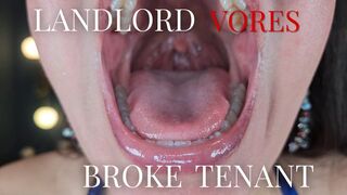 LANDLORD VORES BROKE TENANT - Countess Wednesday Voreing and Swallowing You Whole in Exchange for Rent MP4 1080p