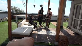 LILY DUPONT : 3 BIG BLACK COCK