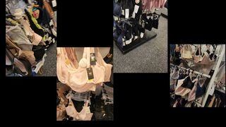 ASMRING AT THE BRA CANDY STORE